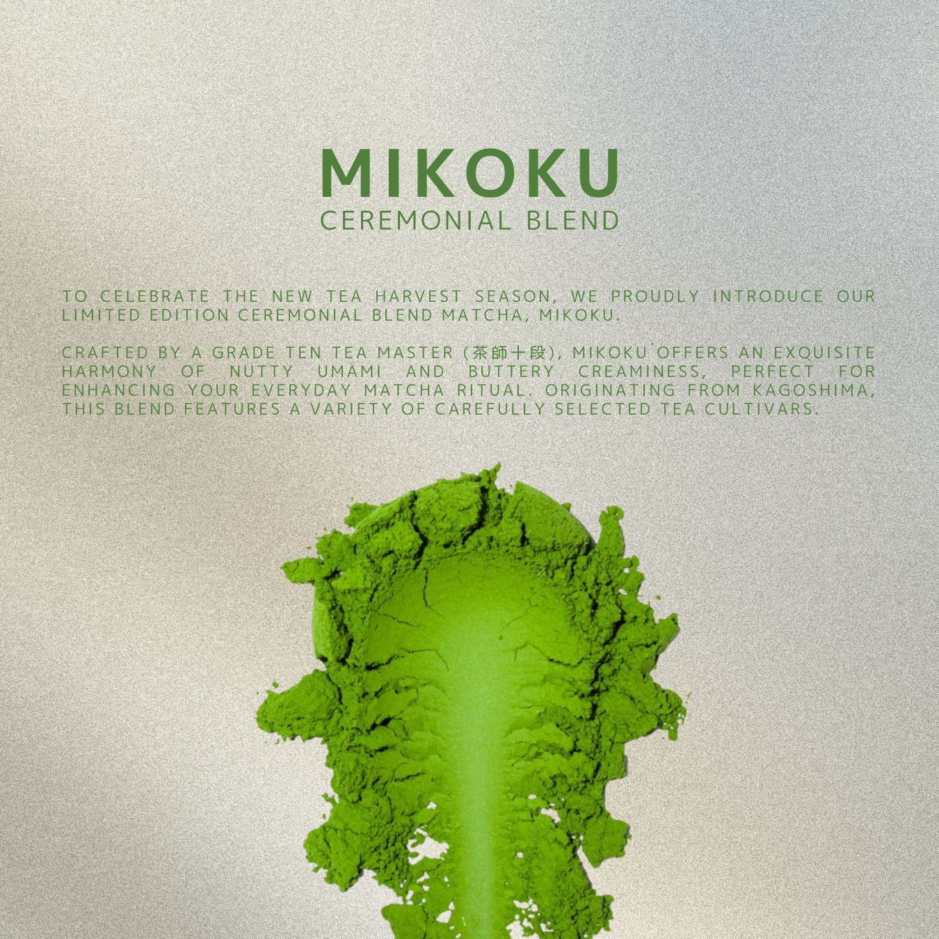 MIKOKU Ceremonial Blend Matcha